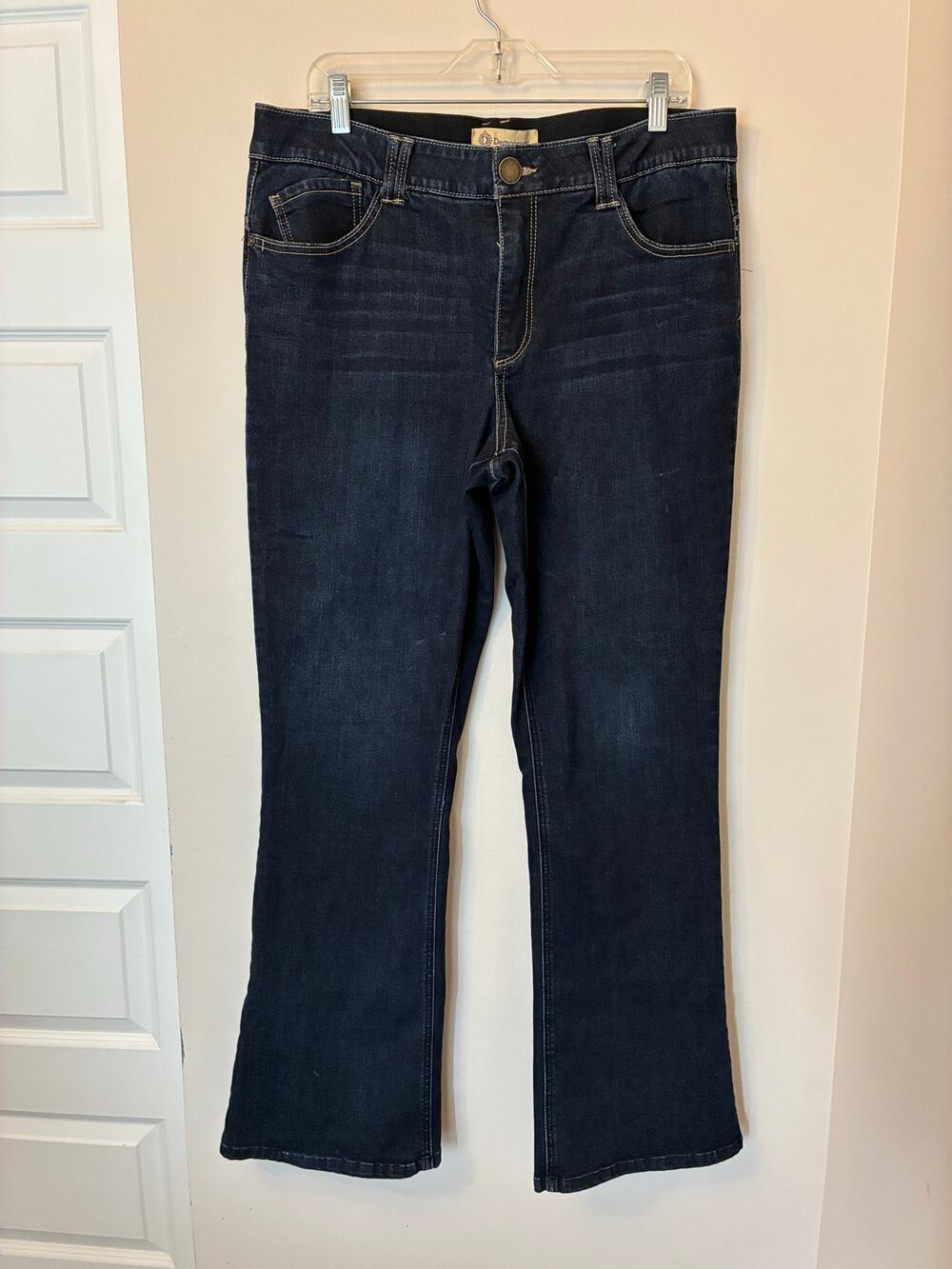 Democracy Ab Technology Bootcut Jeans Dark Wash Women's Size 16
